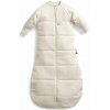 ERGOPOUCH Vak na spanie s rukávmi organická bavlna Jersey Oatmeal Marle 3-12 m, 6-10 kg, 3,5 tog