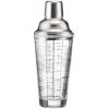 Westmark 3-dielny koktailový šejker SAM, sklo/nehrdz. oceľ, 400 ml