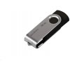 Goodram USB flash disk, USB 3.0, 16GB, UTS3, čierny, UTS3-0160K0R11, USB A, s otočnou krytkou (UTS3-0160K0R11)