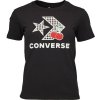 Converse Bavlnené tričko dámsky 10026042.A02 čierna