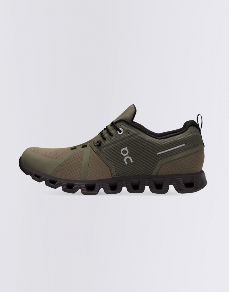 On Running Cloud 5 WATERPROOF PÁNSKÉ TENISKY Olive Black