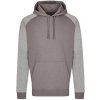 Miners mate Pánska mikina s kapucňou MY610 Grey Solid 3XL