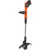 Li-Ion akumulátorová kosačka na trávu Black & Decker STC1820PC, šírka kosenia 28 cm, vrátane batérie 18V/2,0Ah