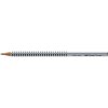 FABER-CASTELL ceruzka GRIP 2001 H - strieborná s gumou