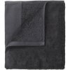 Tmavosivé froté bavlnené uteráky v súprave 4 ks 30x30 cm Riva – Blomus