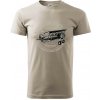 Aeroplane rides - Klasické pánske tričko vyššej gramáže - 2XL ( Ľadovo sivá )