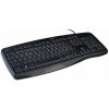 Klávesnica C-TECH KB-107 USB, ERGO, čierna, CZSK KB-107