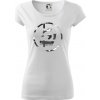 Krav maga maskáčový nápis - Dámske tričko Pure - S ( Biela )