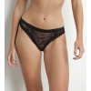 DIM ROMANCE BRIEF - Dámske čipkované nohavičky - DI000E9S čierna XL