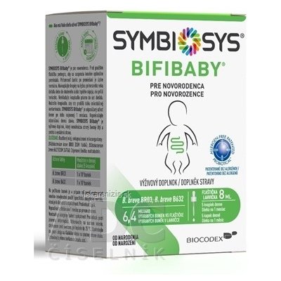 SYMBIOSYS BIFIBABY PRE NOVORODENCA kvapky 8 ml