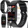 SMARTBAND NÁRAMOK ČIERNY SMARTWATCH HODINKY AMOLED SP02 SMART DÁMSKE