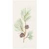 Ib Laursen Papierové servítky Pine Branch – 16 ks