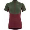 DEVOLD Standal Merino Tee Zip Neck Wmn, Beetroot - M