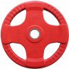 Body Solid Rubber Color Grip 25 kg, pogumovaný olympijský kotúč 50mm