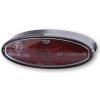 SHINY LED TAILLIGHT MINI OVAL, RED