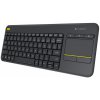 Logitech K400 Plus - Wireless Touch Keyboard - BLACK - SKCZ 920-007151