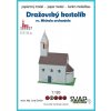 Papierový model - Kostol sv. Michala archanjela Dražovce