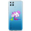 Kryt TopQ Realme C25Y silikón Rainbow Splash 70608