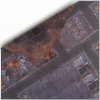 Gamemat.eu Oboustranná herní podložka 4'x4' (122 x 122 cm) - různé motivy Varianta: Quarantine and Fallout Zone (+brašna zdarma)