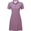 Footjoy Animal Print Womens White/Berry/Black XS Šaty
