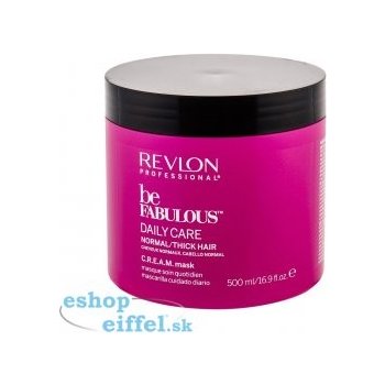 Revlon Be Fabulous Mask For Normal/Thick Hair pečující maska pro normální a silné vlasy 500 ml