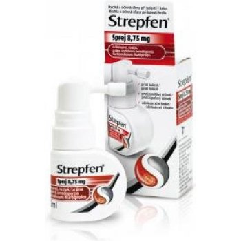 Strepfen Sprej 8,75 mg orálna roztoková aerodisperzia aer.ors.1 x 15 ml