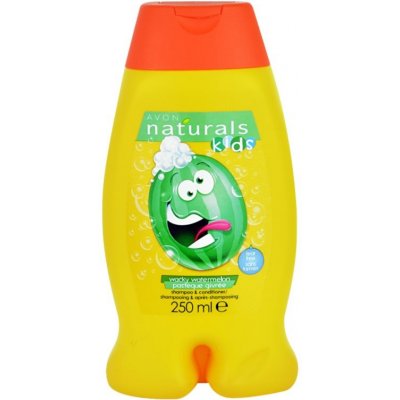 Avon Naturals Kids Wacky Watermelon šampón a kondicionér 2 v1 pre deti 250 ml