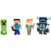 Figúrky zberateľské Minecraft Figures 4-Pack Jada kovové sada 4 druhov výška 6 cm