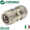 COMISA PEX Šróbovacia spojka redukovaná 26x20