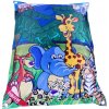 Beanbag Dizajnový sedací vak 189x140 africa 2 s popruhmi
