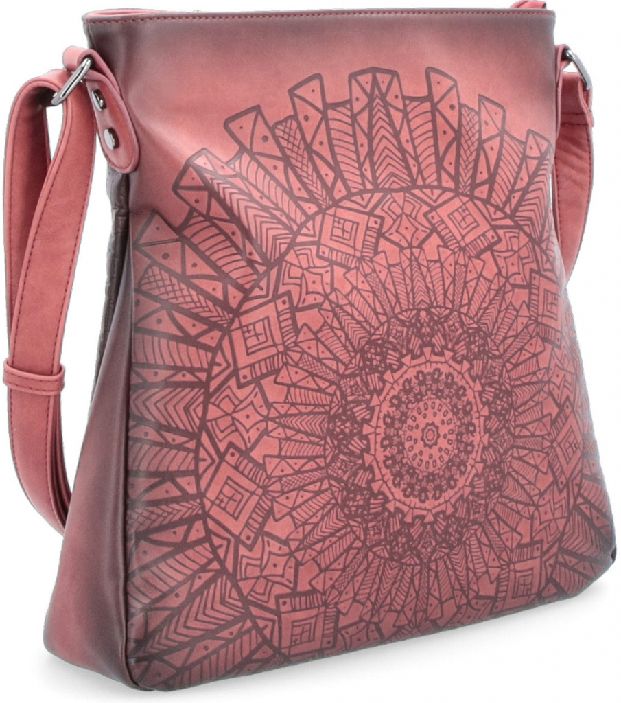 Indee kabelka crossbody červená 6295 CV