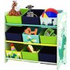 HomePRO PHO3593 Detský regál s 9 boxmi 65x28x60 cm, zelená