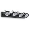Stropné svietidlo Ideal lux 200255 GLIM PL4 NERO 4xGU10 50W čierna