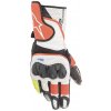 rukavice SP-2 ALPINESTARS biela/červená fluo/čierna 2025 Veľkosť: L, Veľkost: L