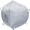 Delta Plus Skladací respirátor FFP2 z netkaného syntetického vlákna M1202BH UNI biela