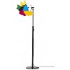 Innolux Stojacia lampa Perhonen, čierno-farebná
