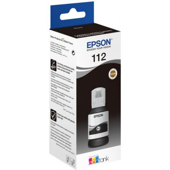 Atrament Epson 112 Black - originálny