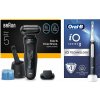 Braun Series 5 52-N7200cc + Oral-B iO 3 čierna