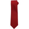 Kravata Premier Workwear Work Tie - tmavo červená