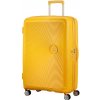 American Tourister Soundbox Spinner32G žltá 97/110 l
