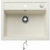 Blanco DALAGO 6 biela soft s excentrom 527063 + Blanco MIDA-S chróm 521454