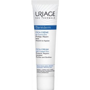 Uriage Bariéderm Cica Repairing Cream with Cu-Zn reparačný krém s obsahom medi a zinku 40 ml