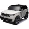 Lean Cars Elektrické autíčko Range Rover BBH-023 2x45W 12V7Ah 2022 biela