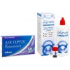 Alcon Air Optix Plus Hydraglyde Multifocal (3 šošovky) + Oxynate Peroxide 380 ml s puzdrom Dioptrie: -2.5, Zakrivenie: 8.6, Priemer: 14.2