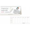 Stolový kalendár stĺpcový 33,6x12,1 cm - Praktický 2026