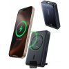 Baseus Powerbanka PicoGo Qi2 10000mAh 45W s káblom USB-C čierna