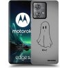 Picasee silikónový čierny obal pre Motorola Edge 40 Neo - Ghost