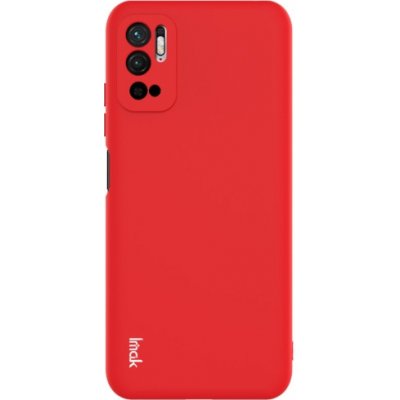 Púzdro IMAK RUBBER Xiaomi Redmi Note 10 5G / Poco M3 Pro červené