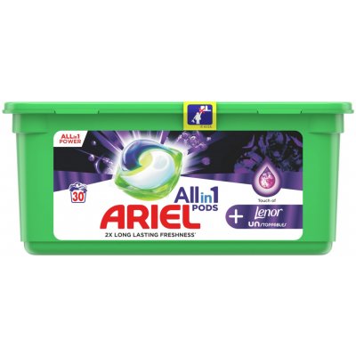 Ariel Allin1 Pods Lenor Unstoppables Gélové Kapsuly Na Pranie 30 PD