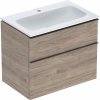 Geberit iCon umývadlo so skrinkou 75 cm orech 502.332.JR.1